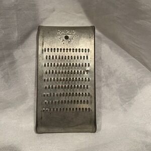Vintage RAPID Brand Metal Cheese Grater Shredder 8" X 4" Tall‎ Kitchen Decor